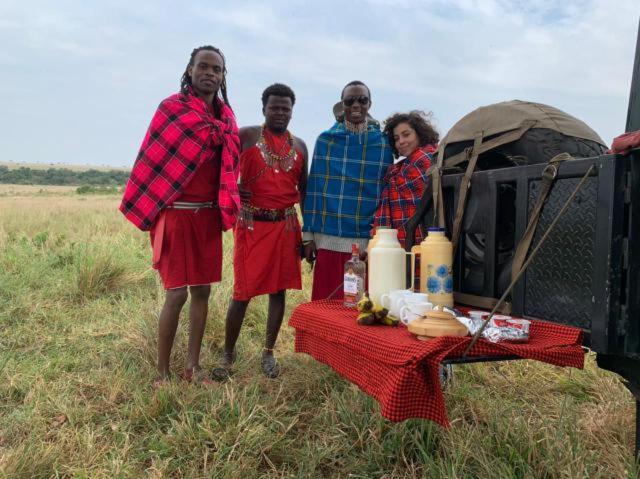 Maasai Homestay Camping Sekenani Eksteriør bilde