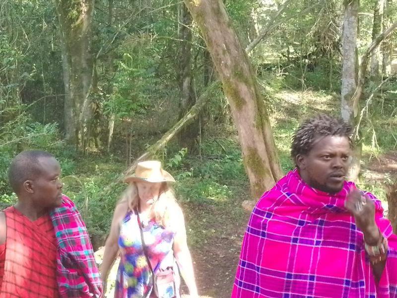 Maasai Homestay Camping Sekenani Eksteriør bilde