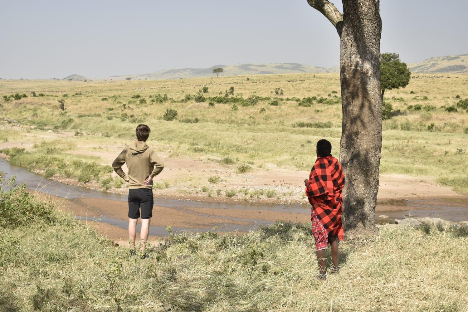 Maasai Homestay Camping Sekenani Eksteriør bilde